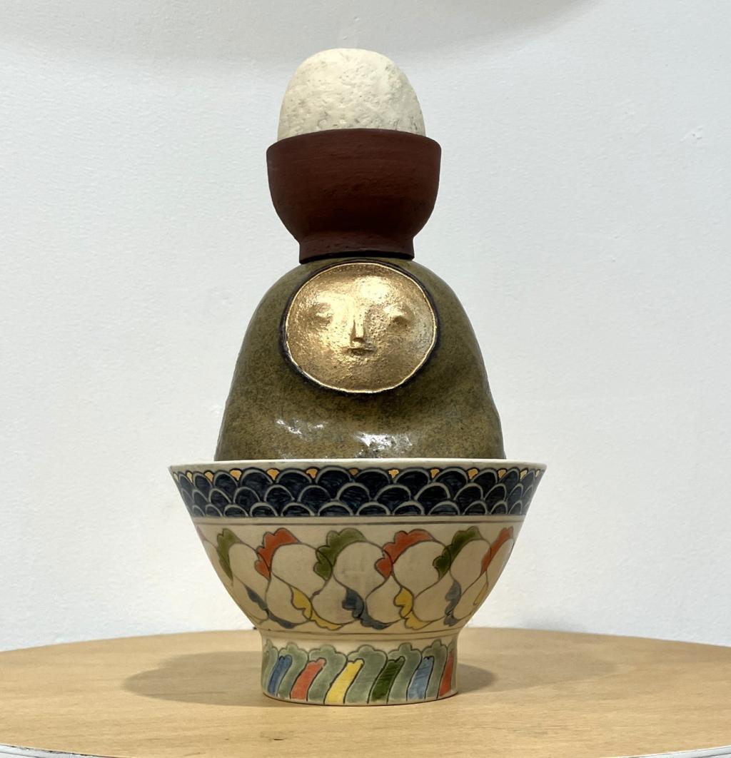 とほけ　「月夜に米の飯」
３３,０００円 伊藤満作陶展
　「月夜に米の飯」
　　～　日本橋木屋本店 izutuki　～