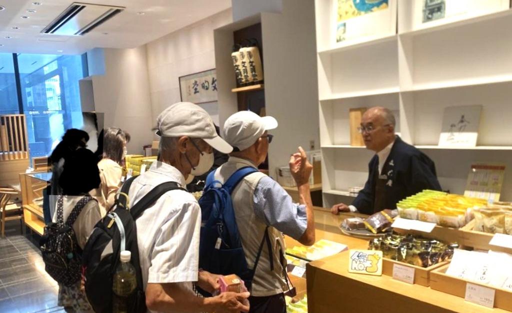 文明堂　日本橋本店 日本橋で粋な老舗巡り