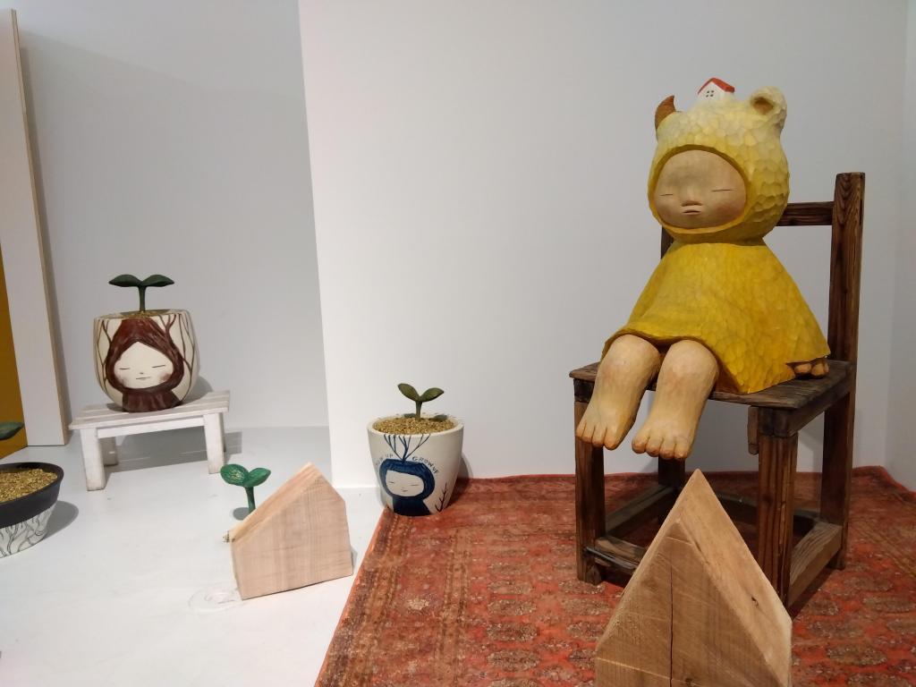 中村萌さんの作品も展示 BAG、 Brillia Art Gallery
