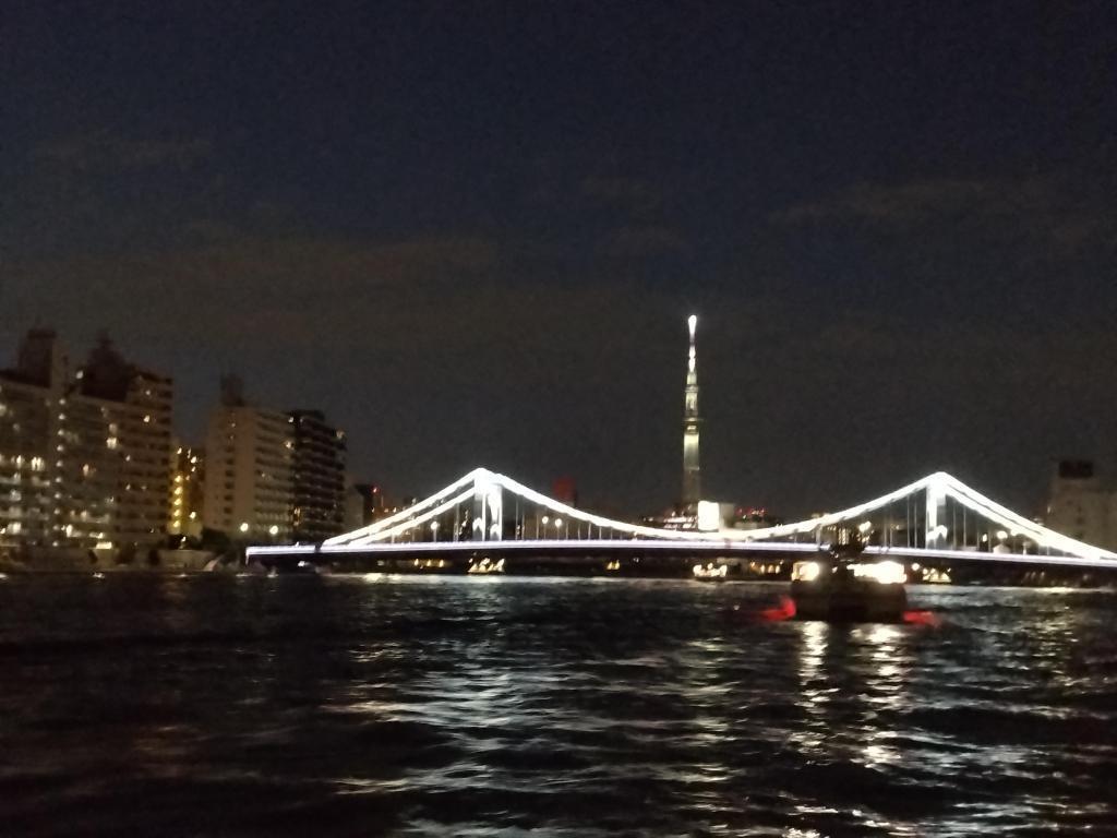  隅田川クルーズ、船上でお月見のはずが…