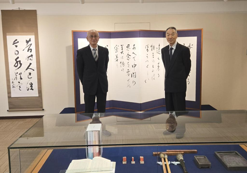  銀座鳩居堂画廊で「吉田鷹村遺作展」が開催されました。
