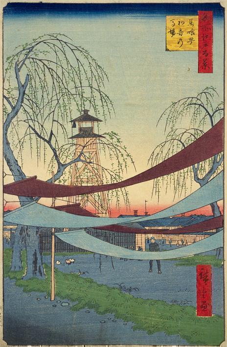  「中央区とのご縁：べらぼう〜蔦重栄華乃夢噺〜㉙」
～日本橋馬喰町（初音の馬場、初音森神社、郡代屋敷）、薬研堀、大丸新道：　
喜多川歌麿、高島おひさ、万次郎～