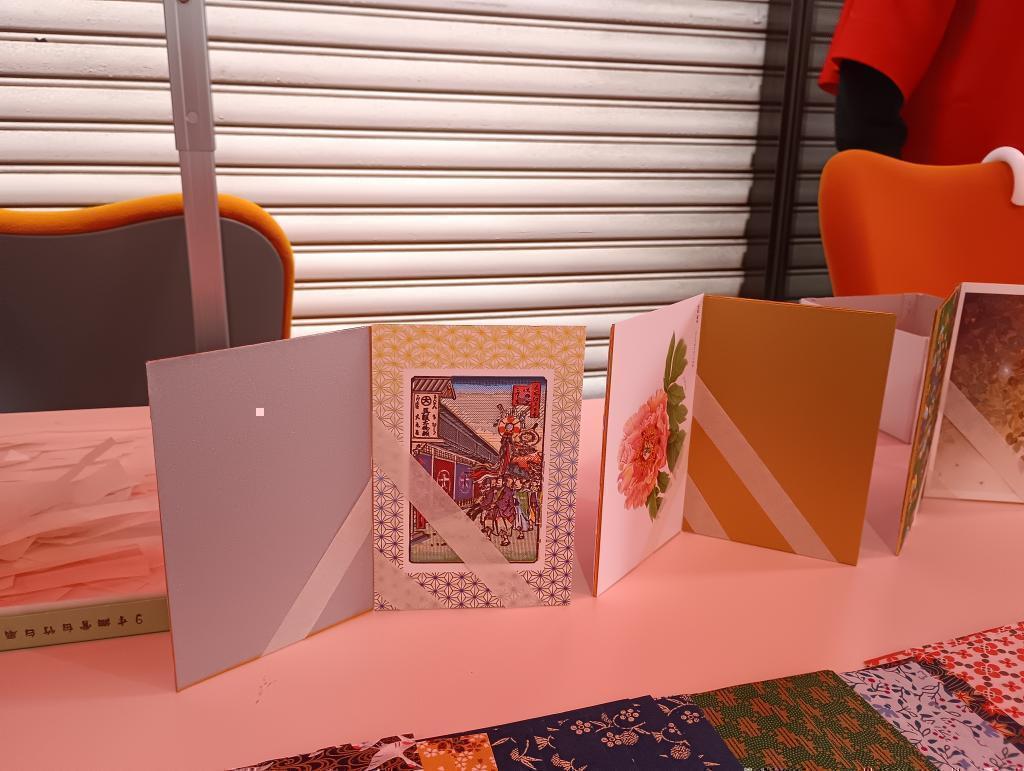  2025べったら市での江戸体験イベント
『小津和紙のからくり屏風作り』
主催　蔦重勉強会・大伝馬町二之部町会