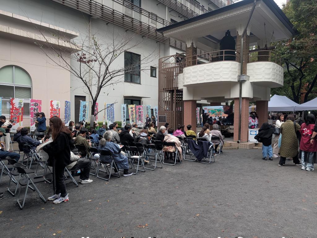 モニター鑑賞も可能 江戸の風吹くー芝居小屋「日本橋座」開催