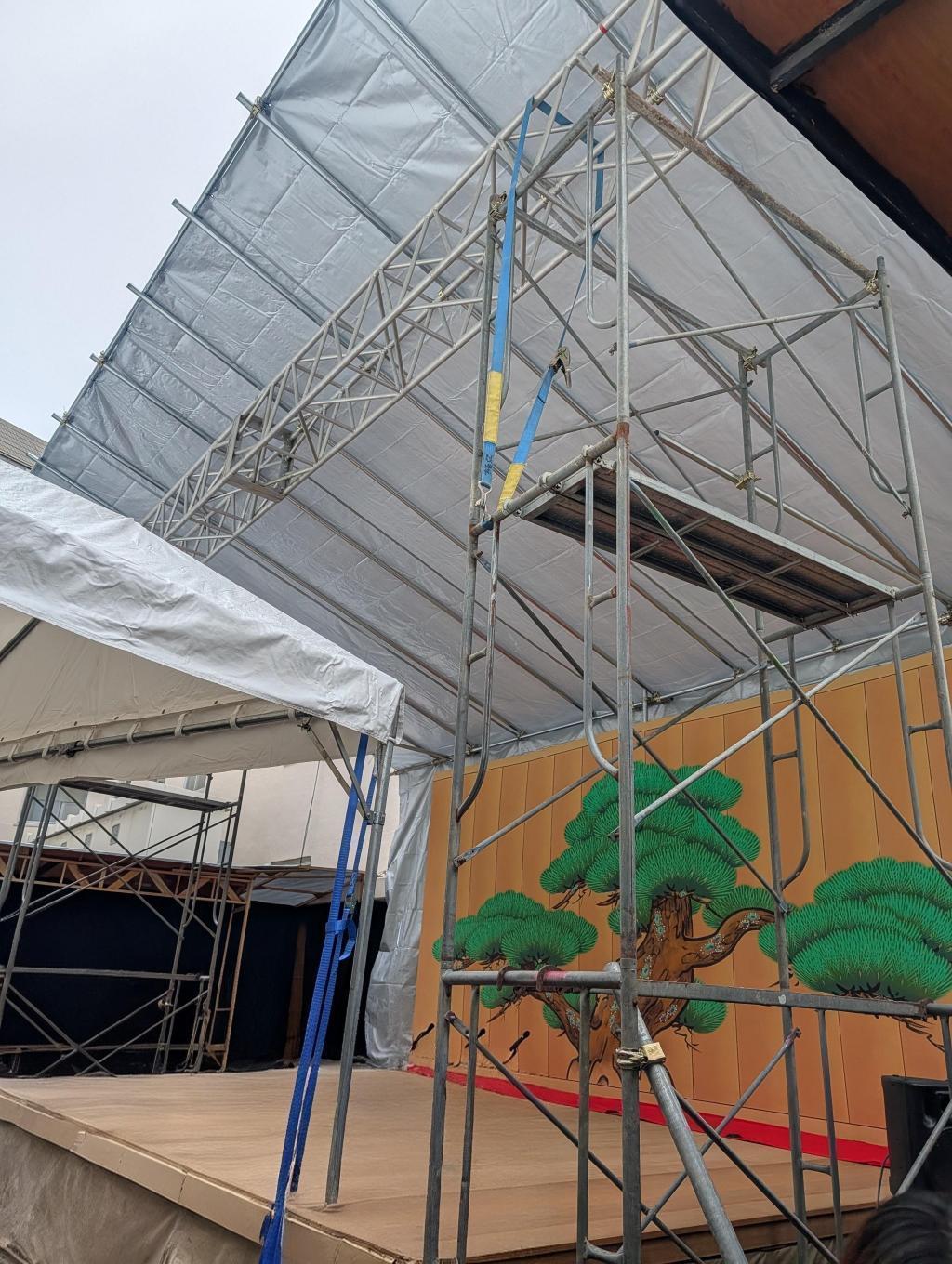 最後に 江戸の風吹くー芝居小屋「日本橋座」開催