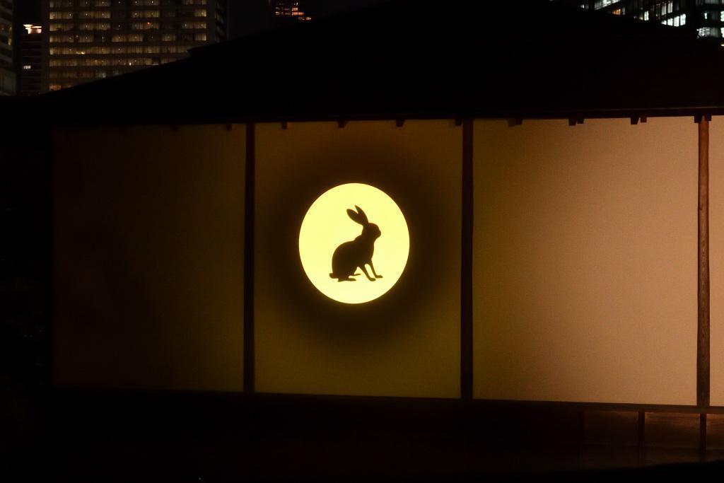  Moon Viewing at Hama-rikyu Gardens on an Autumn Night