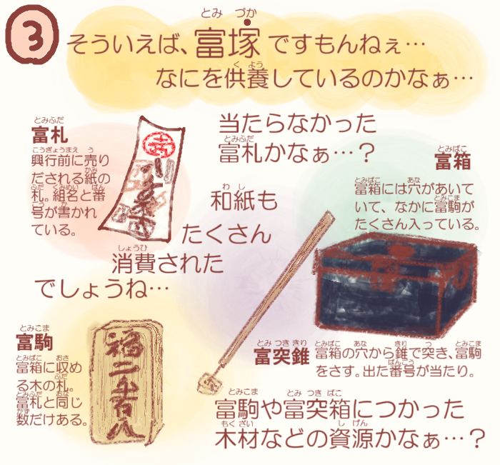  湊っ子ちゃん！ 108.お江戸ドリームと富塚の碑