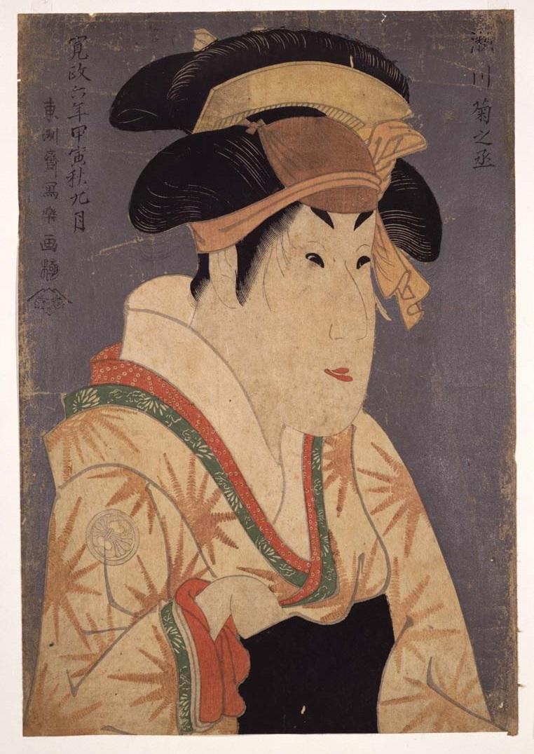  「中央区とのご縁：べらぼう〜蔦重栄華乃夢噺〜㉟」
～亀島川と亀島橋（中央区八丁堀）：　東洲斎写楽～