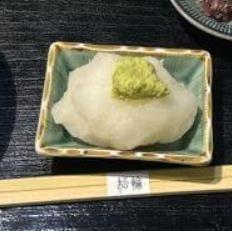 いくら何でも、この大根おろしとわさびの量で、お替りって…  京ばし松輪（きょうばしまつわ）
2025年11月【店舗移転】のお知らせ