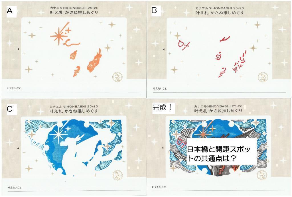  きらめく開運の街・日本橋で、想いや願いを“叶える”新たな冬のイベント、「カナエルNIHONBASHI 2025-26」開催中：　2025年11月21日(金)～2026年2月15日(日)