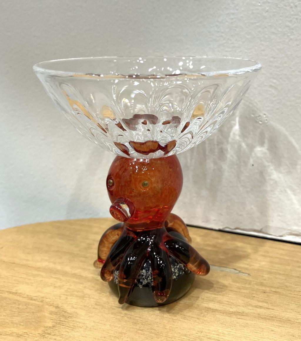 吉兆蛸　ぐい呑　１９,８００円 Fortune in Glass
　～吉兆の形～
　　～　日本橋木屋本店 izutuki　～