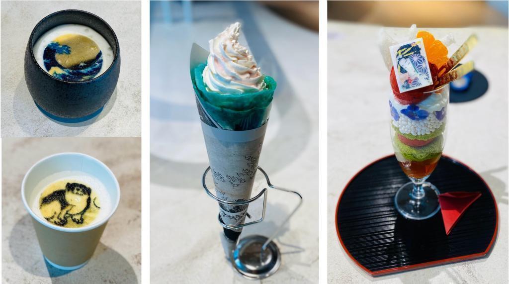  北斎を食べる！観る！楽しむ！
「ぜんぶ北斎のしわざ」展に急いで