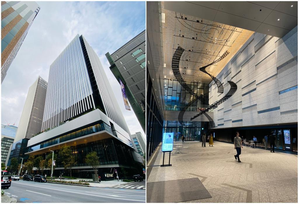 京橋にアートを
「京橋彩区」のTODA BUILDING 北斎を食べる！観る！楽しむ！
「ぜんぶ北斎のしわざ」展に急いで