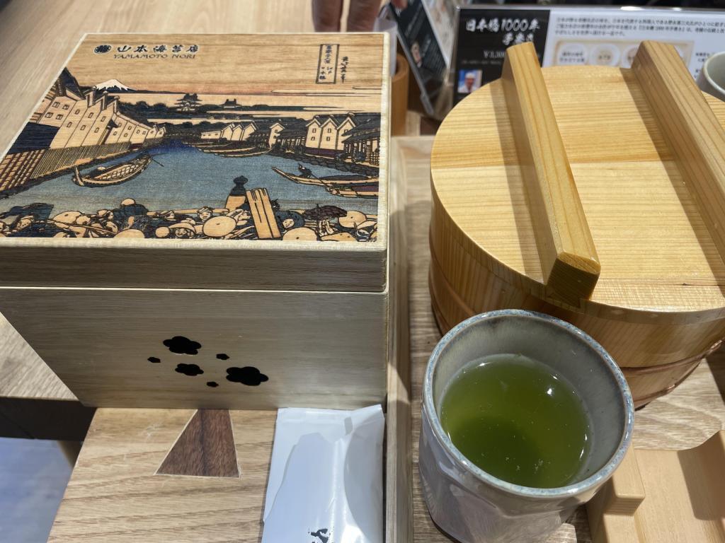  11/4オープン「 山本海苔店」の初の飲食業態「手巻きYAMAMOTO」に行ってきました！