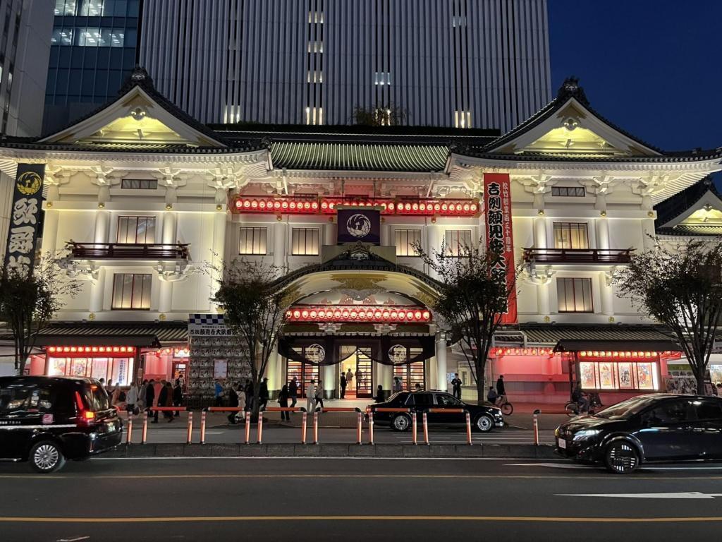  霜月の薄暮＠中央区