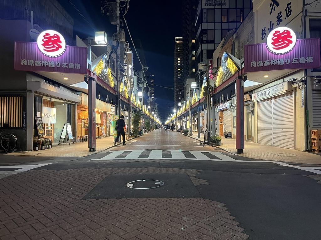  霜月の薄暮＠中央区