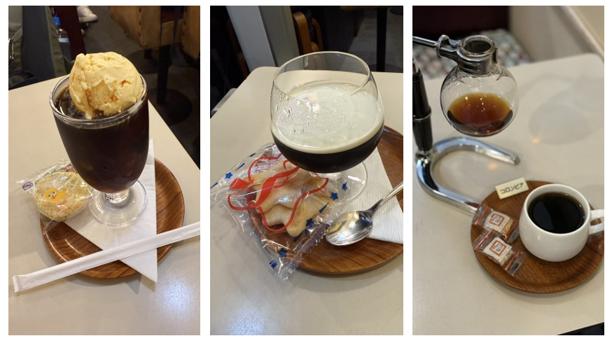  「サイフォン珈琲の店 みちみち」
ここは八丁堀にある村の寄合所