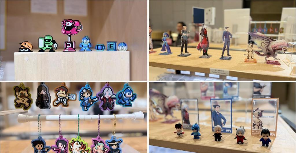 オリジナルグッズです。かわいい。
カフェメニューです。「攻めてます」 『大カプコン展』の濃ゆ〜い展示で
新旧ゲーマーの心と拳が震える⁉️
12/20から京橋CMTで開催