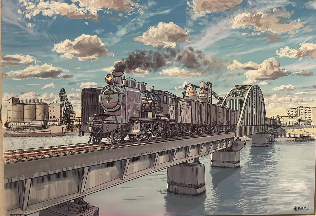 展示されていた作品をいくつか 「アートでつなぐ旧晴海鉄道橋展」訪問レポート