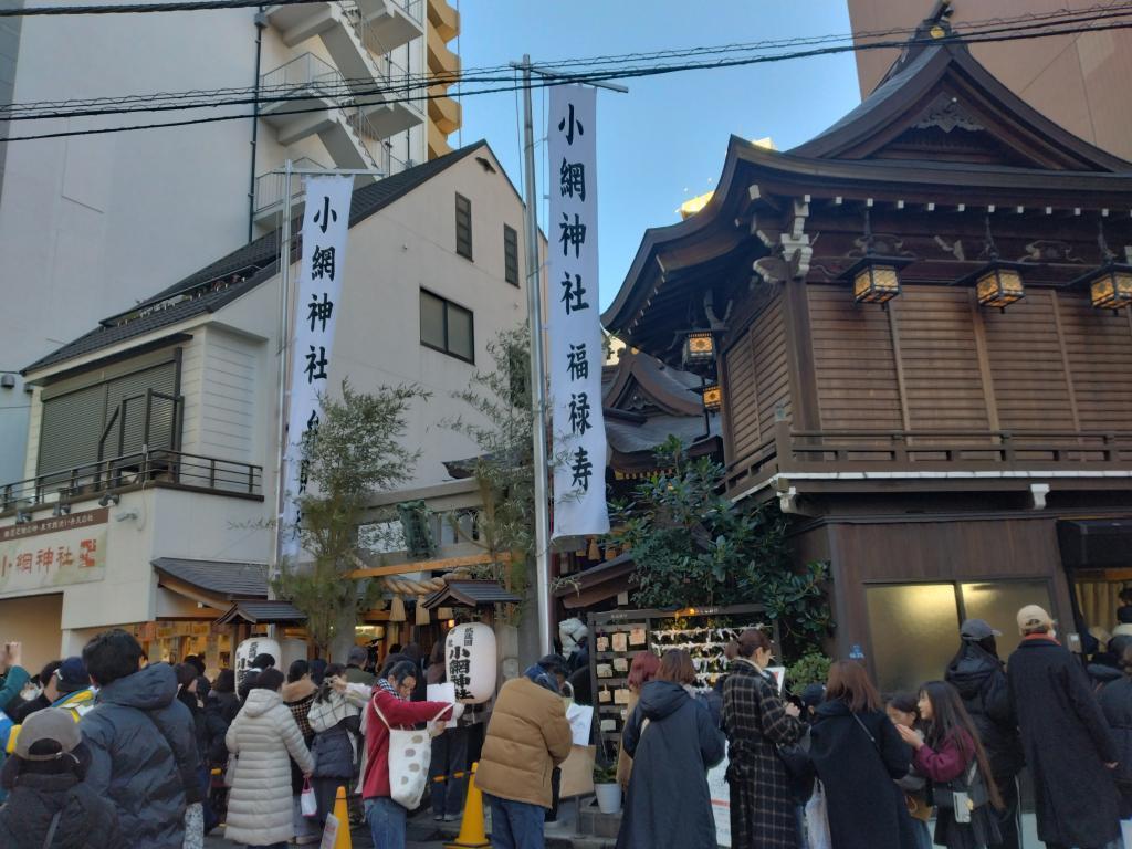  荒汐部屋稽古初め見学、日本橋七福神巡り、江戸前寿司