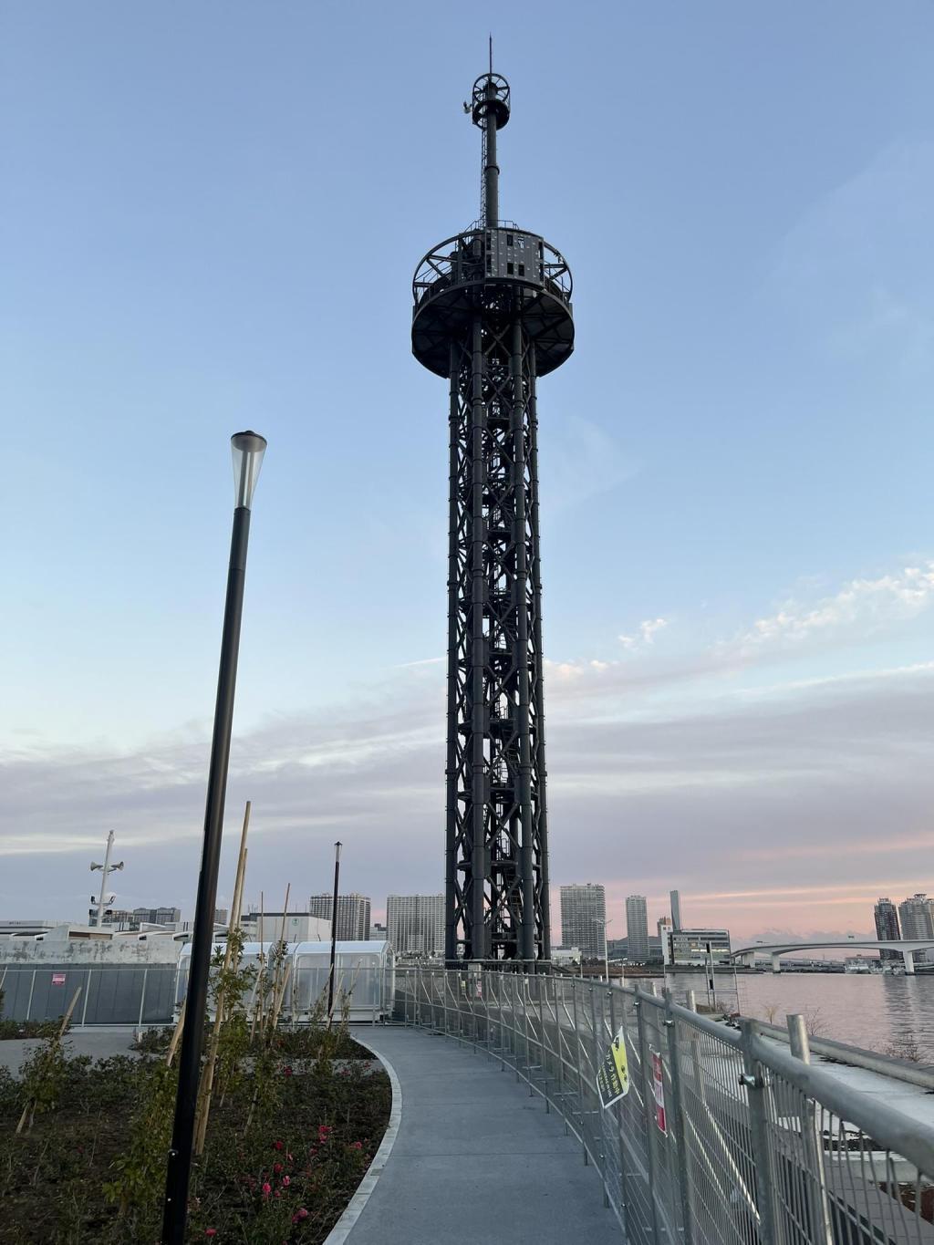 入港信号 ふらっと「晴海ふ頭公園」に行ってみた