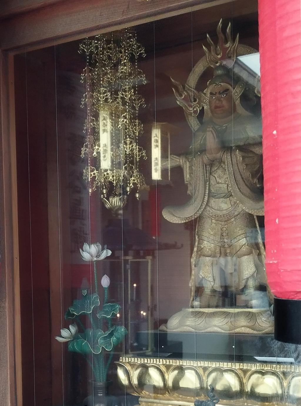  東京マラソンコース至近に鎮座する俊足の神様「韋駄天」（人形町・大観音寺）