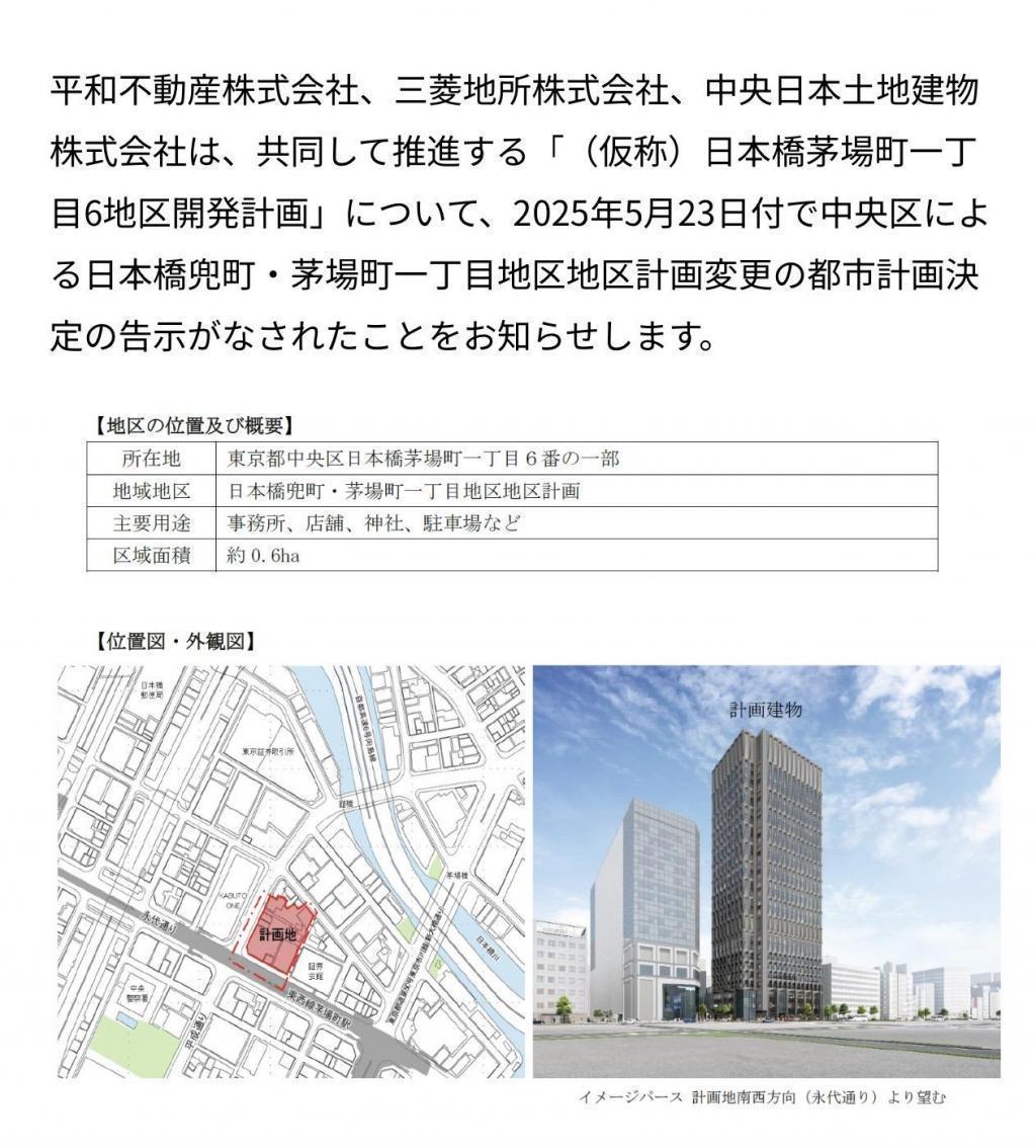  兜町交差点　今も残る昭和の面影