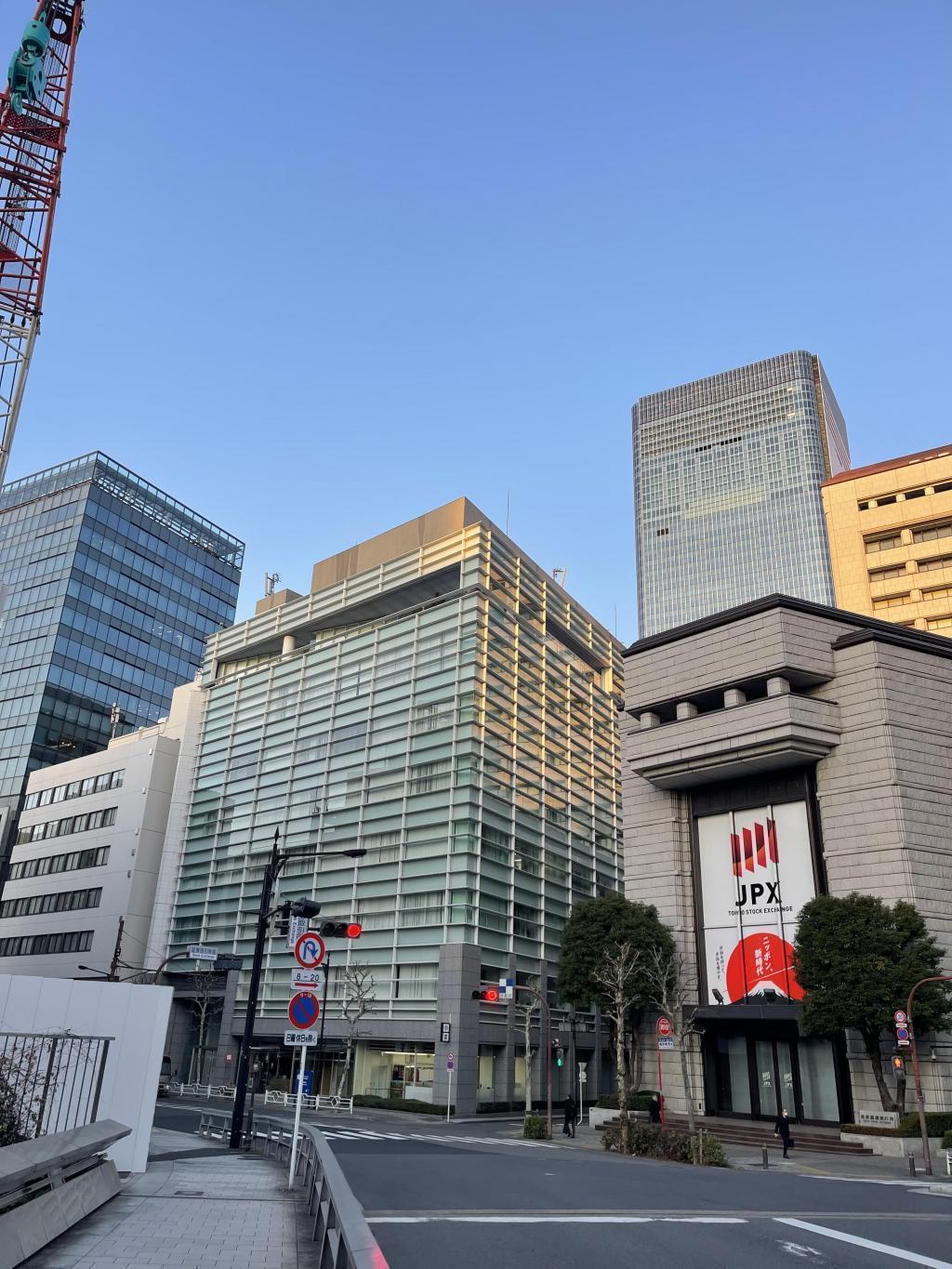  兜町交差点　今も残る昭和の面影