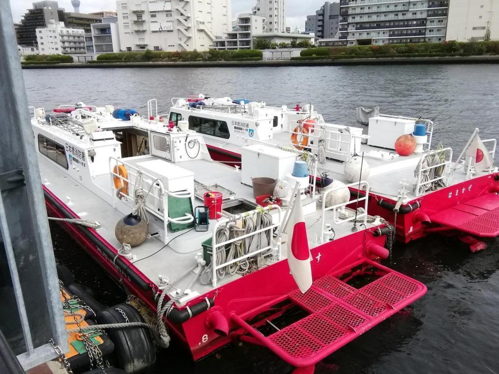  中洲公園と清洲橋
　　～　区境の風景　⑥　～