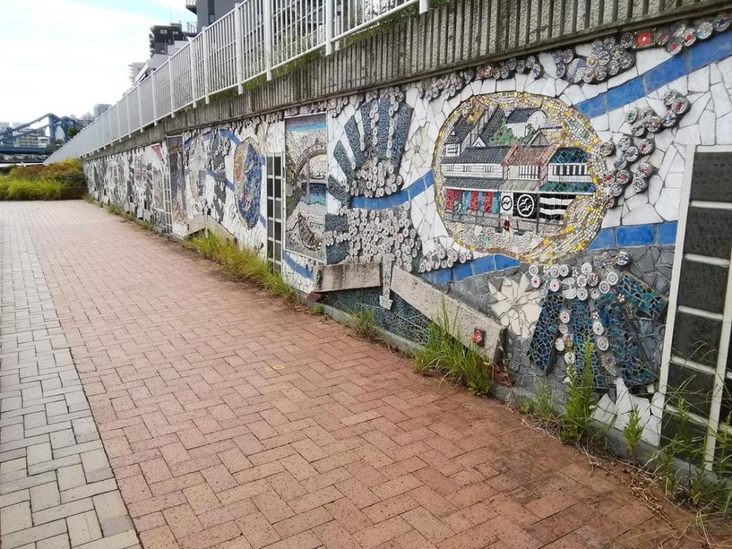  中洲公園と清洲橋
　　～　区境の風景　⑥　～
