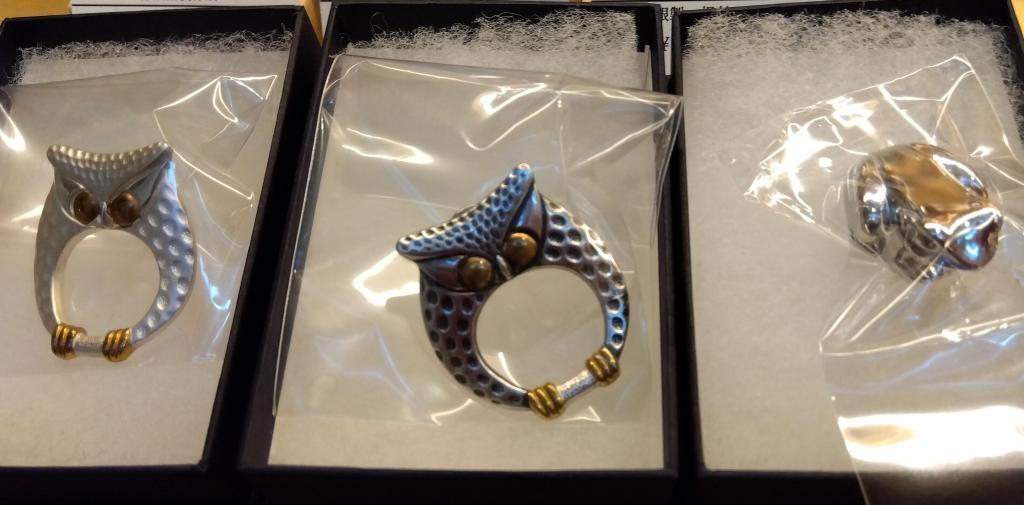 指輪のお香立て 銀座蔦屋書店　東京の美しい手仕事展  2/18(水)〜3/4(水)まで開催