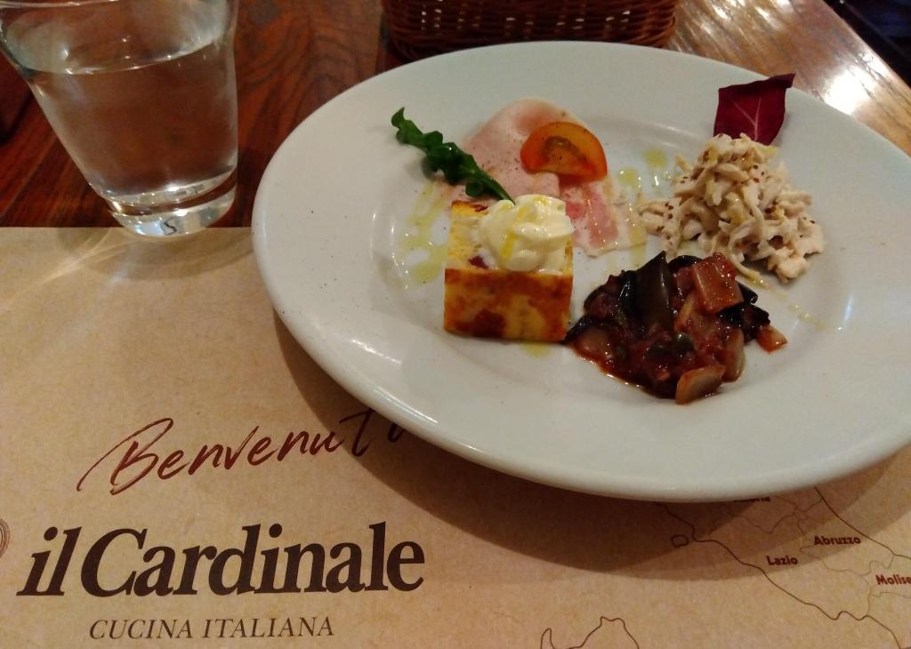 ３種のパスタから選択　Puglia地方のパスタ il Cardinale at GINZA SIX  トスカーナ州のイタリア料理をどうぞ！