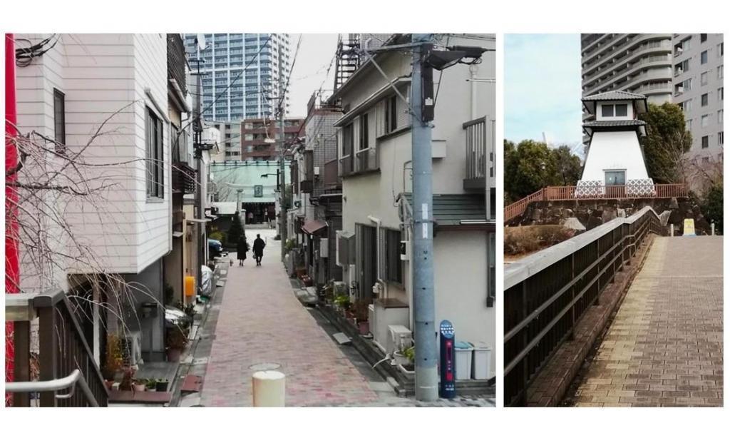  東京タワーと東京スカイツリーを求めて
　隅田川９橋を遡上します　③
　　～　佃大橋　～