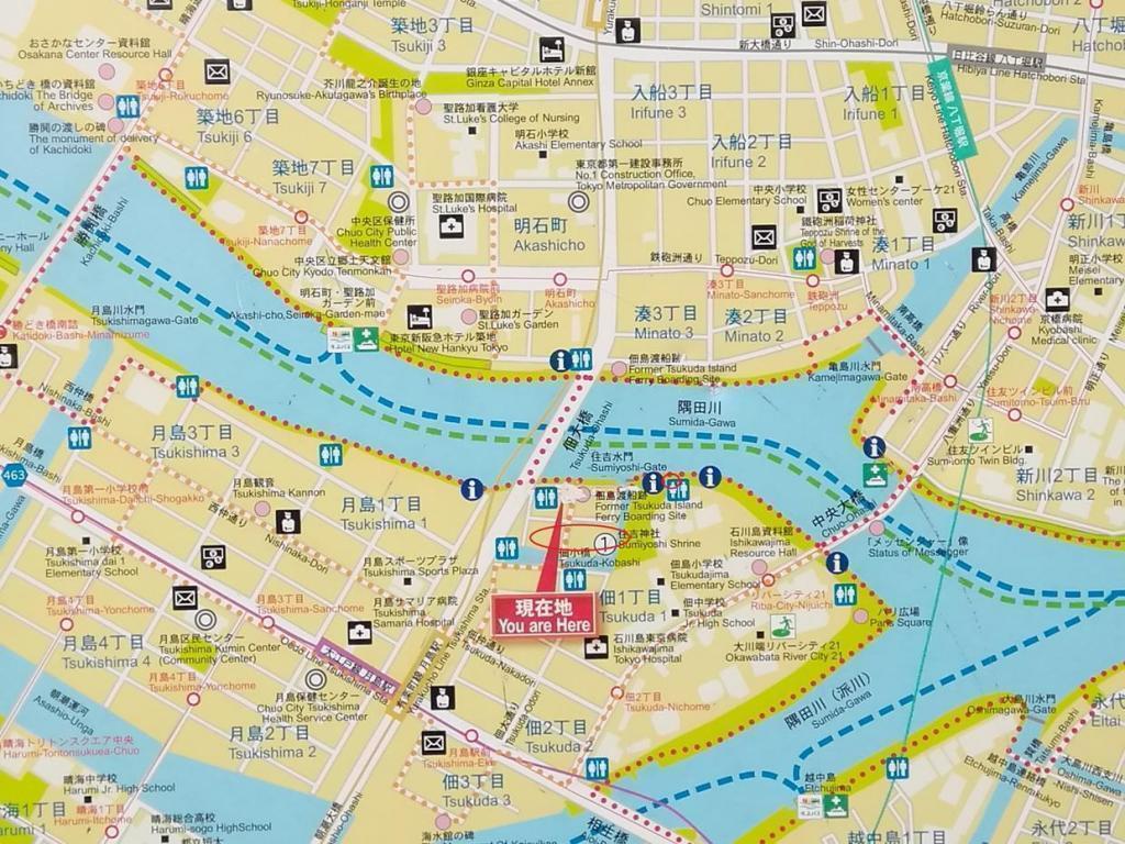 佃大橋 東京タワーと東京スカイツリーを求めて
　隅田川９橋を遡上します　③
　　～　佃大橋　～