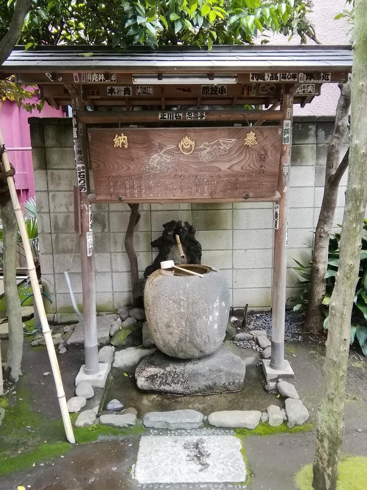 笠間稲荷神社　東京別社 神社の手水鉢・手水舎　中編
　　～　中央区内の神社　まとめ　④　～