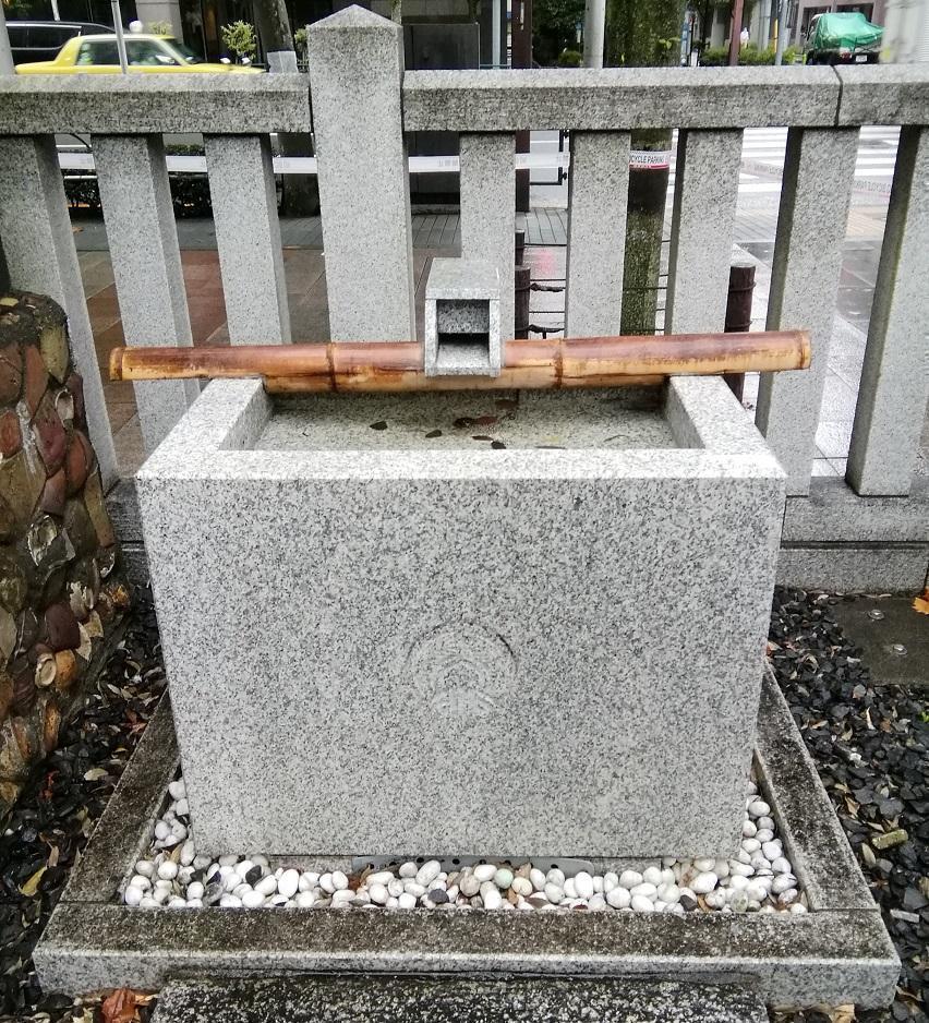 濱町（はまちょう）神社 神社の手水鉢・手水舎　中編
　　～　中央区内の神社　まとめ　④　～