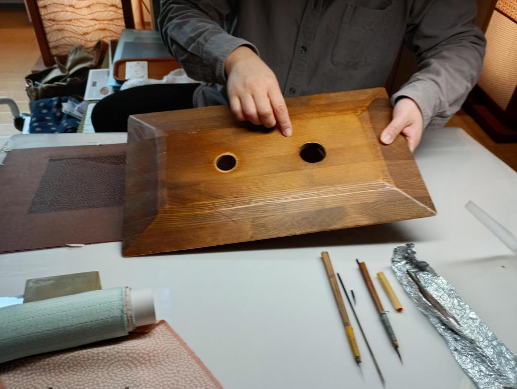  三重テラスで185周年記念感謝祭『伊勢国の染織展』
すかや呉服店・伊勢木綿-白井織布株式会社・伊勢型紙彫師