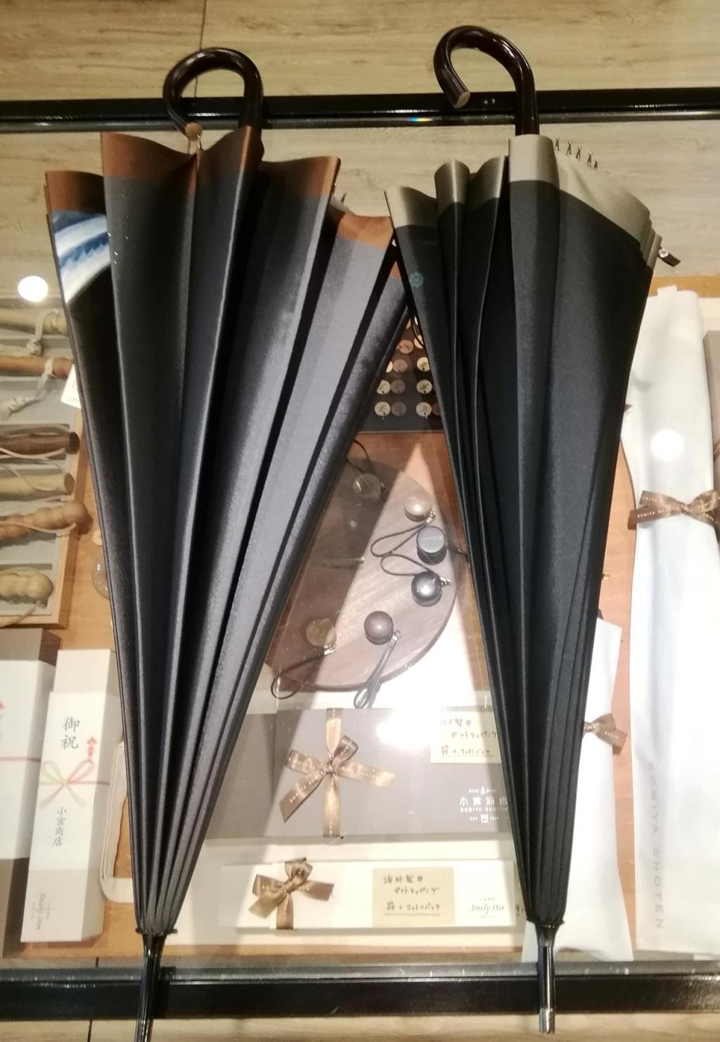  手しごとの傘、いかが？　③
　～　小宮商店　～