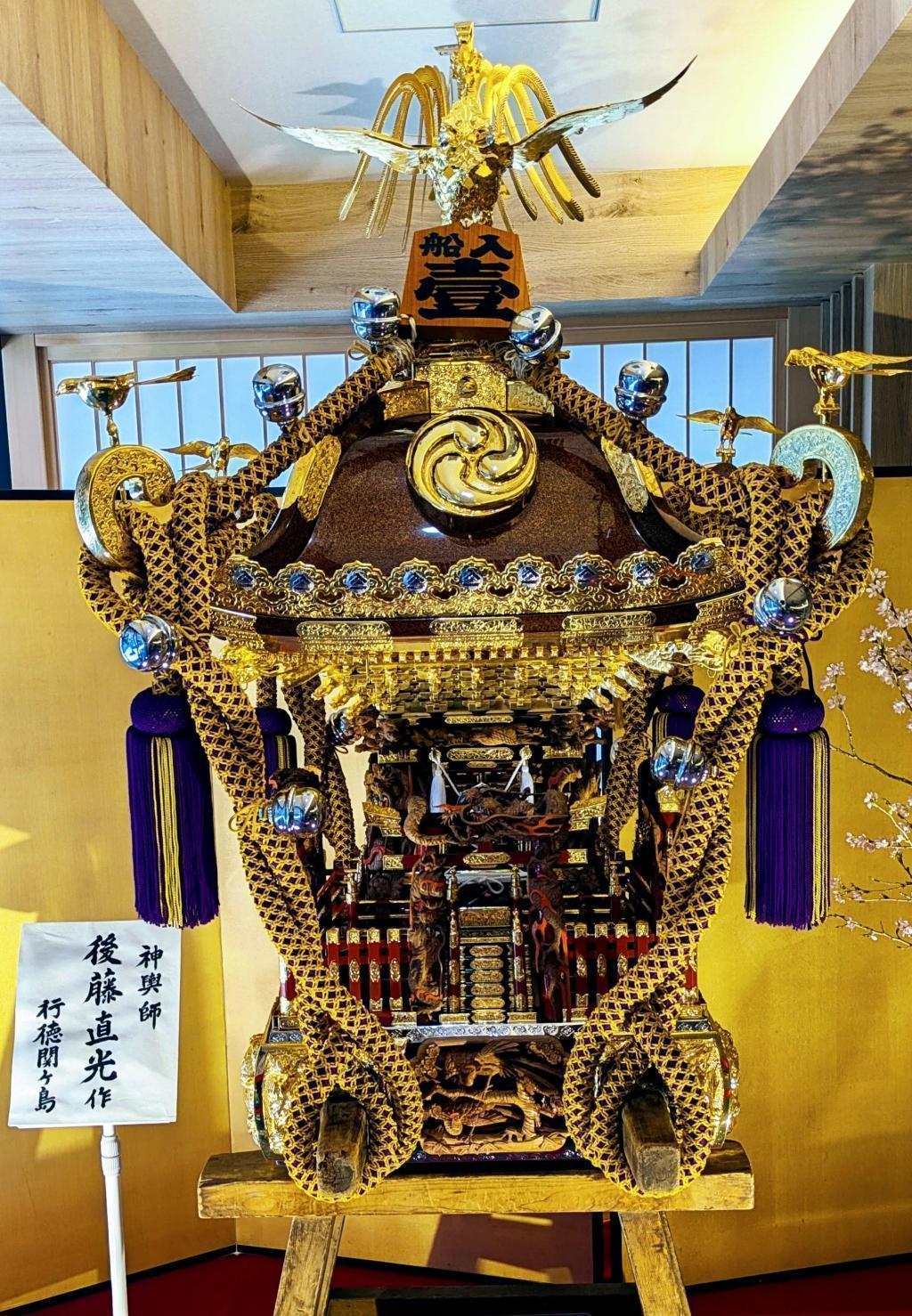  入船に御神輿が蘇って帰ってきた