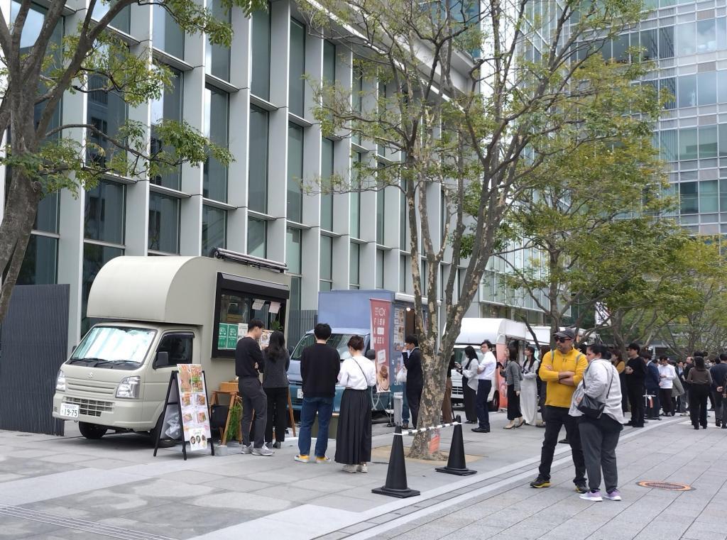  東銀座、開場前の時間を楽しもう