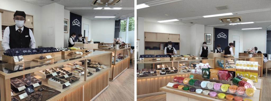  榮太樓總本鋪　仮店舗がオープンしました