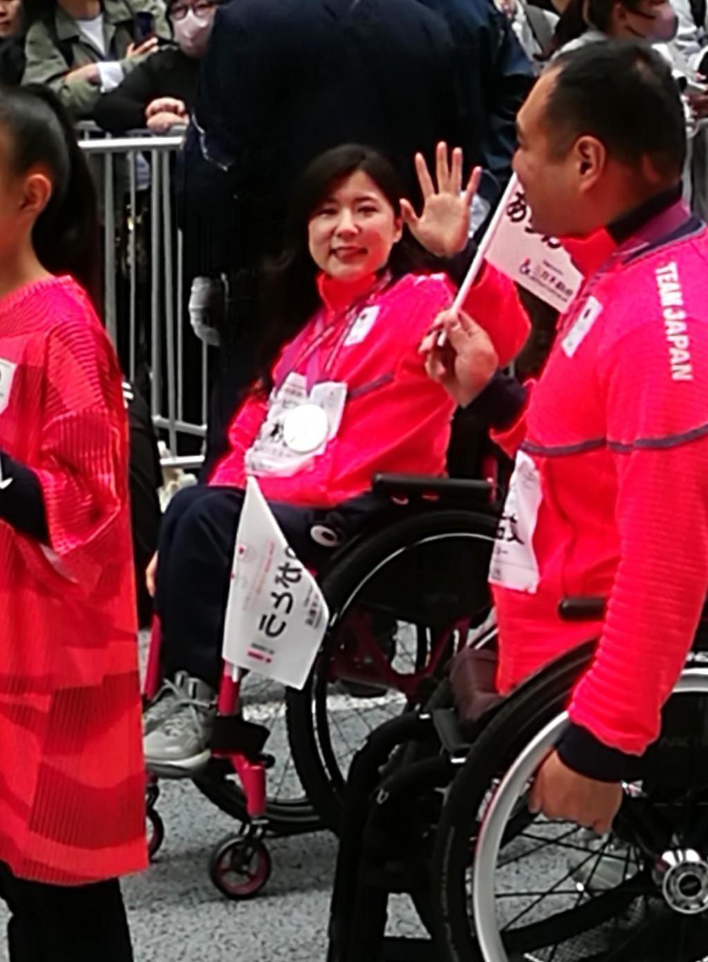  ミラノ・コルティナ２０２６冬季オリンピック・パラリンピック 
　TEAM JAPAN 応援感謝パレード
　　３－１　