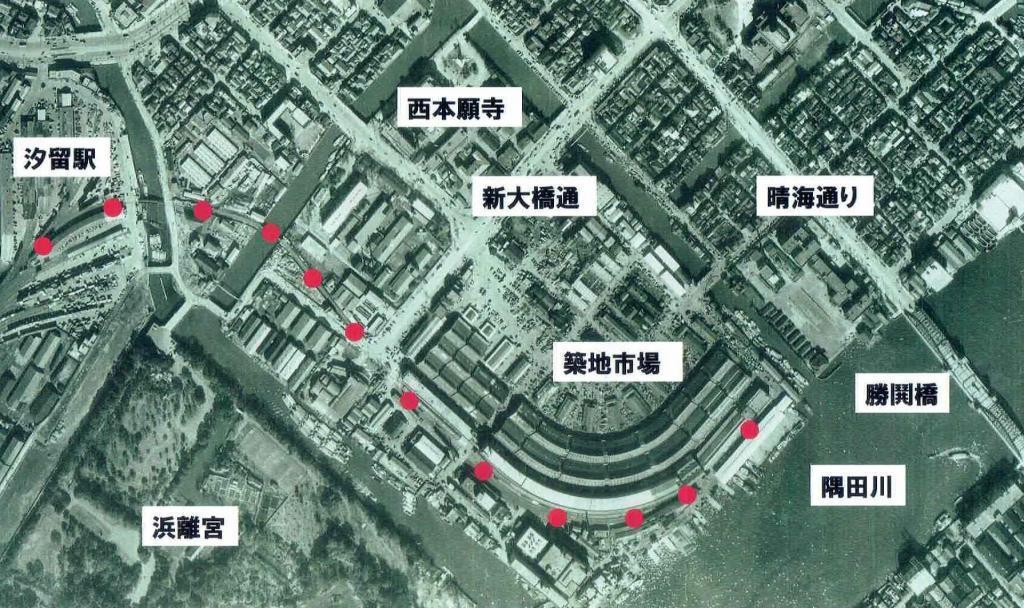  東京市場線（貨物線）の廃線跡