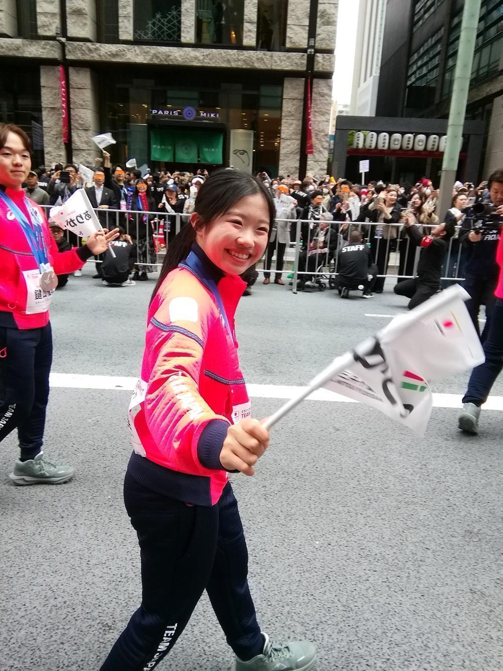  ミラノ・コルティナ２０２６冬季オリンピック・パラリンピック
　TEAM JAPAN 応援感謝パレード
　　３－３