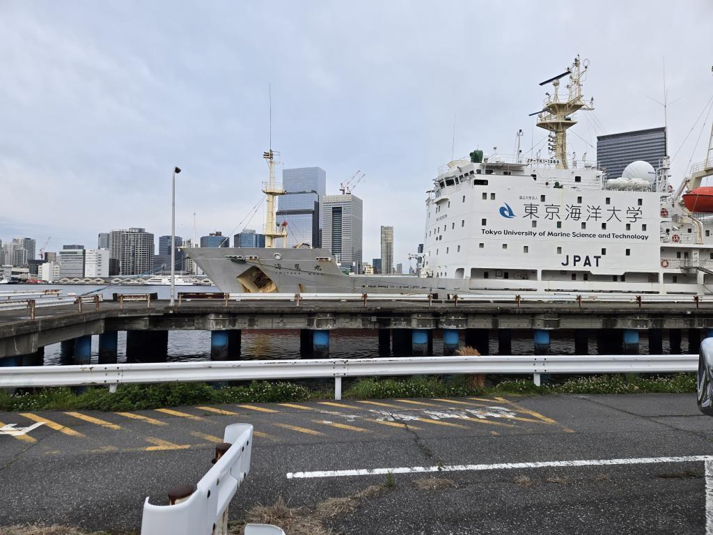  豊海水産埠頭の船たち