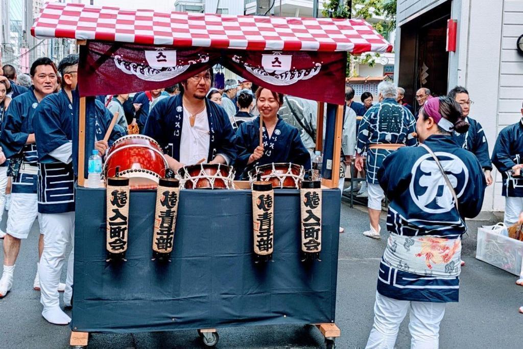  蘇った入船の御神輿　修復披露渡御