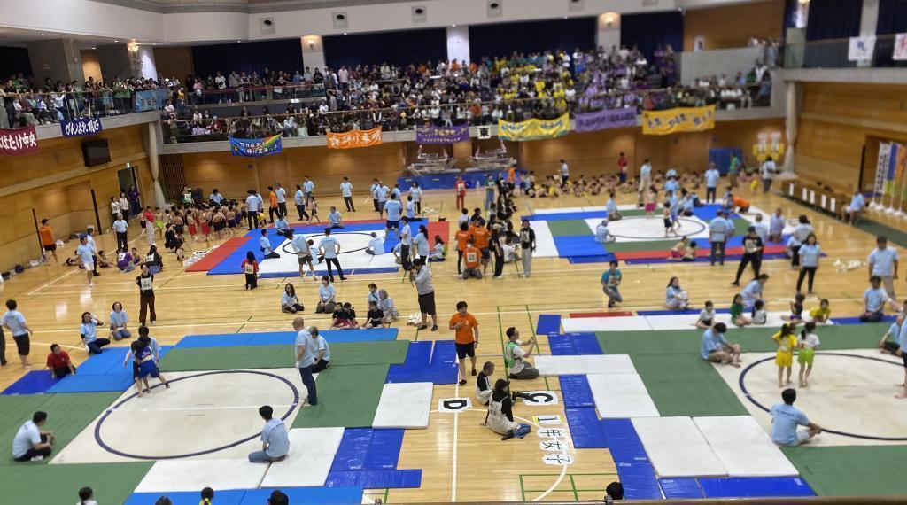 心にいつもわんぱくピース！ 第48回わんぱく相撲中央区大会