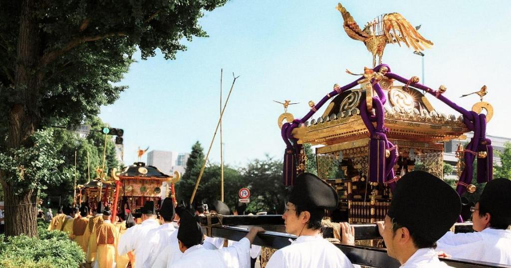 神幸祭：6月12日(金)  【山王祭を満喫できる、マップ ＆ 観覧おススメの場所・時刻付】　
＜日枝神社 山王祭＞（6月12日(金)～14日(日)）