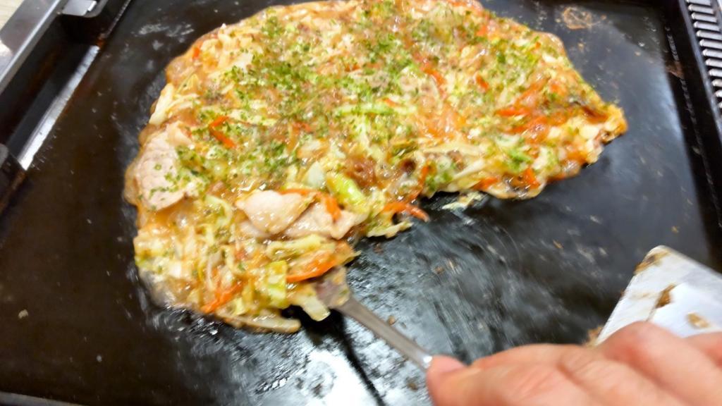  月島、一人飯。