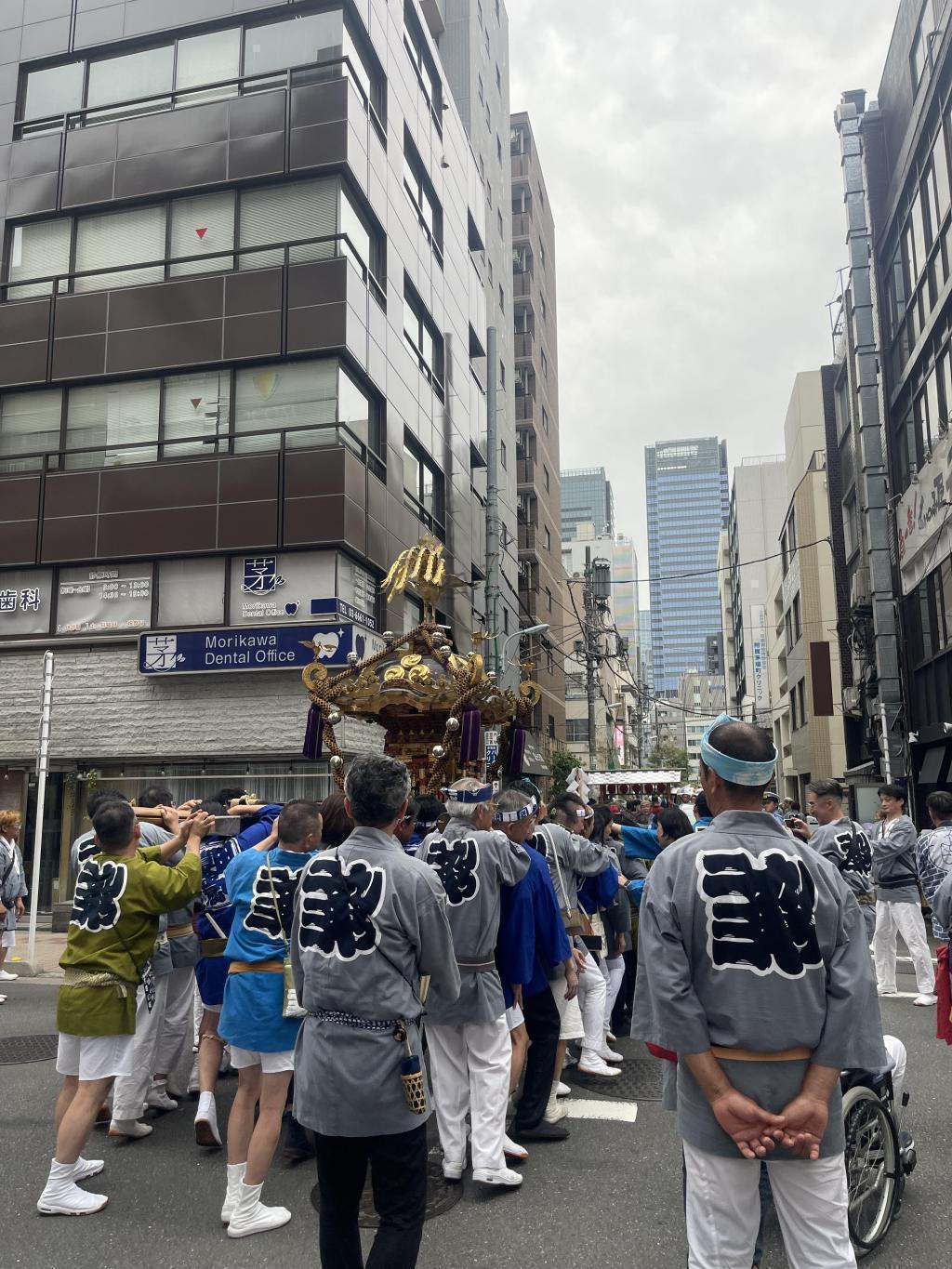 町内渡御からの… 山王祭　下町連合渡御
